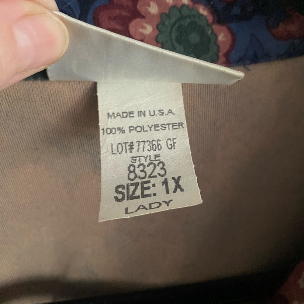 Graff Multicolor Quilted Patchwork Jacket Grannyc… - image 3